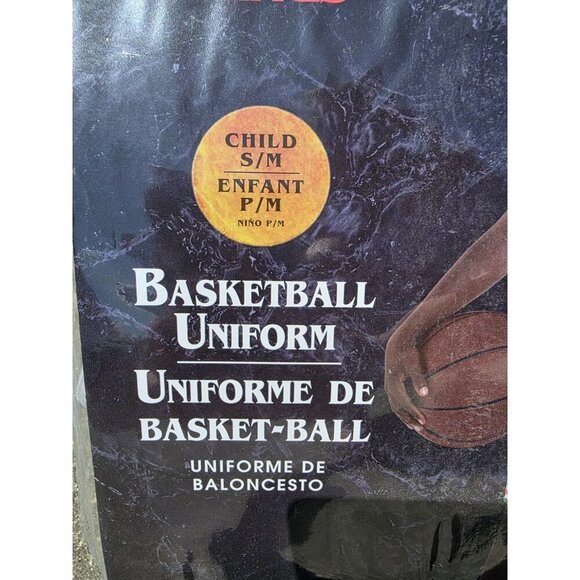 Stranger Things Lucas‎ Basketball Halloween Costume Child Boys Size S/M NEW - Picture 2 of 4
